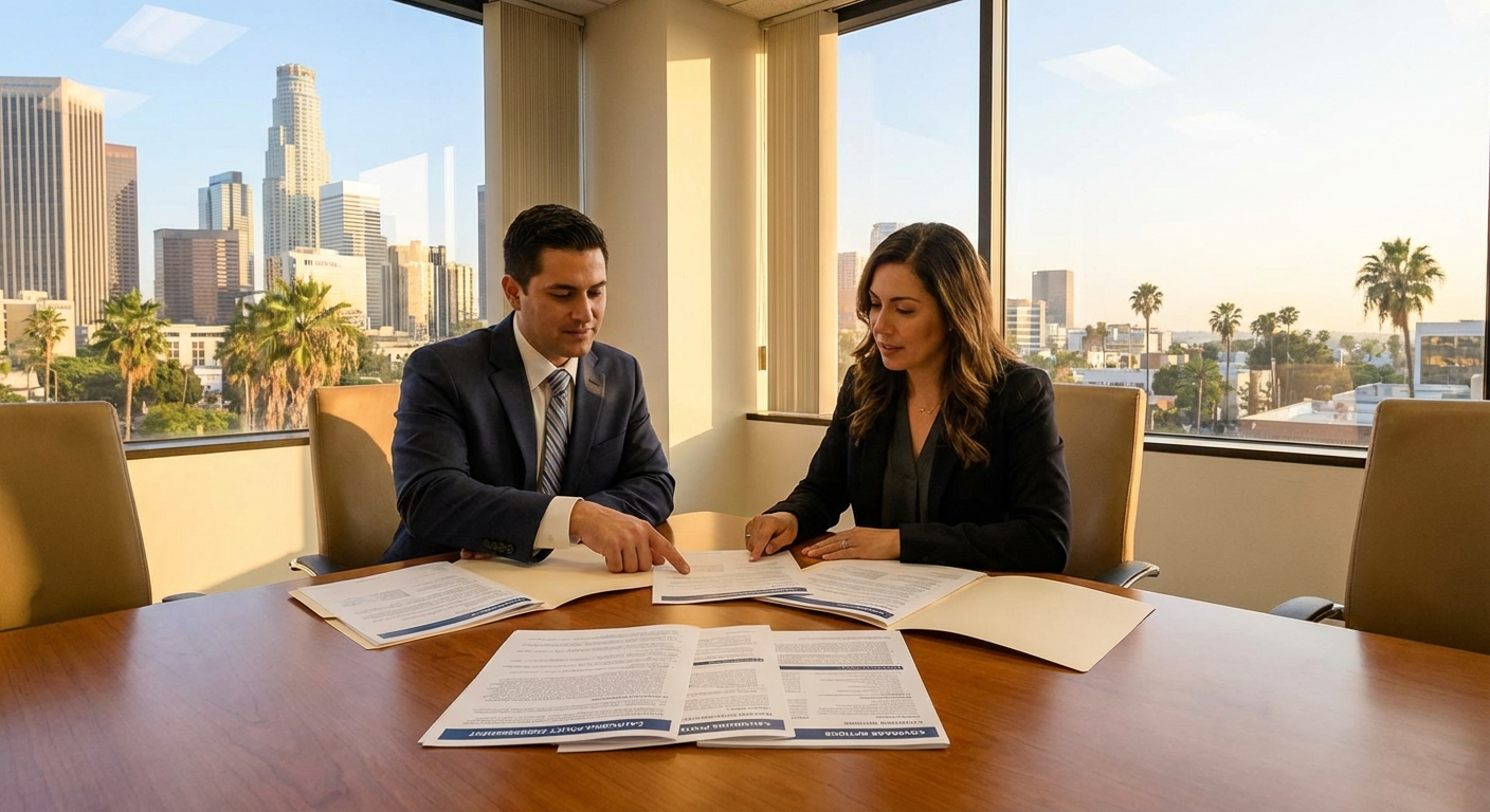 los angeles insurance endorsement options - California insurance guide